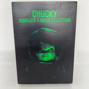 Chucky complete 7 movie collection DVD EUC